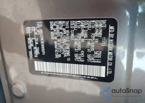 2014 Infiniti Qx80 z USA, uszkodzony, nr VIN JN8AZ2NE9E9065074